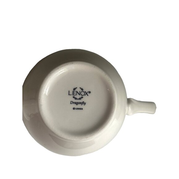 Lenox Butterfly Meadow Mugs Set of 2 12 Oz Fine Porcelain Coffee Cups - Picture 9 of 10